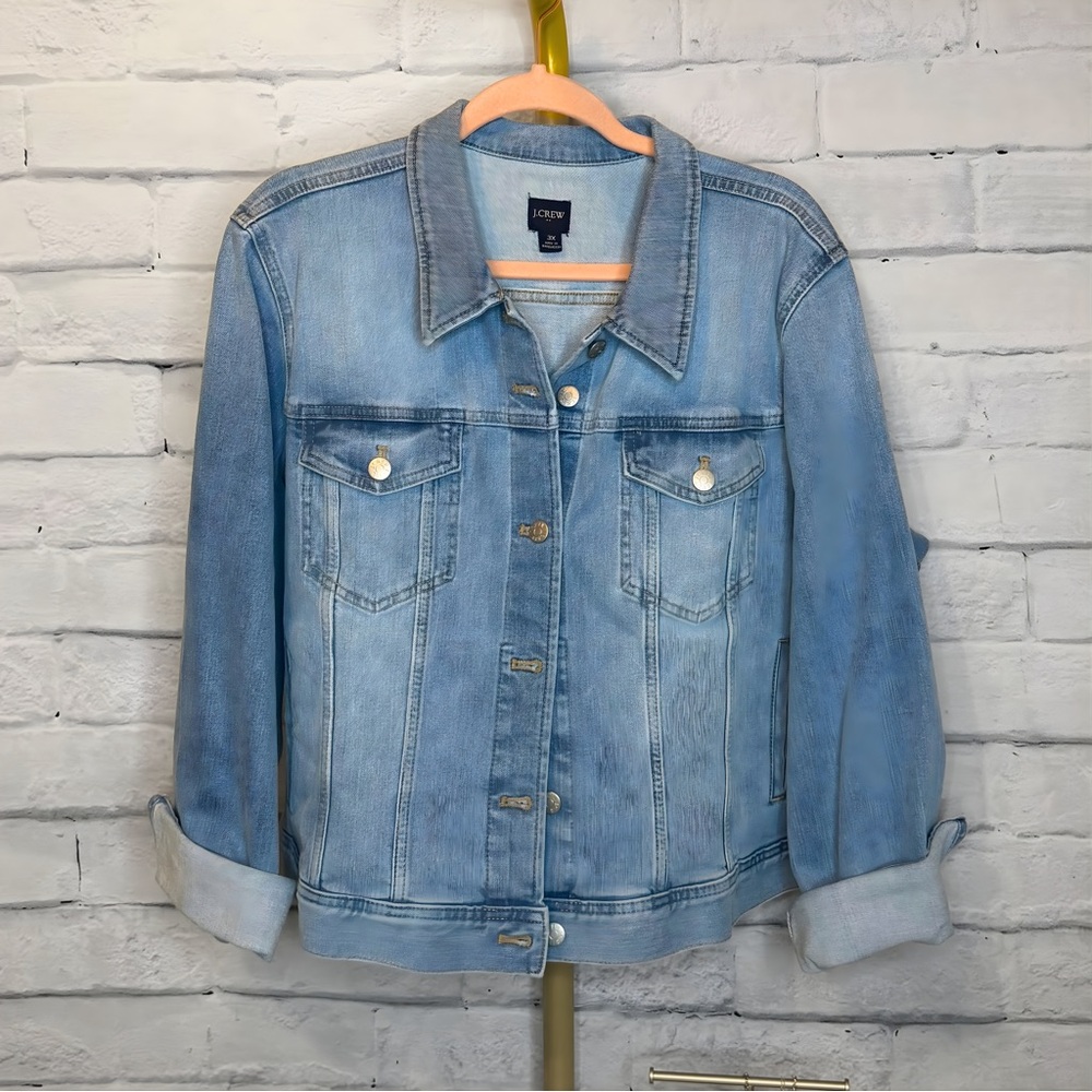 J. Crew Blue Denim Jacket
